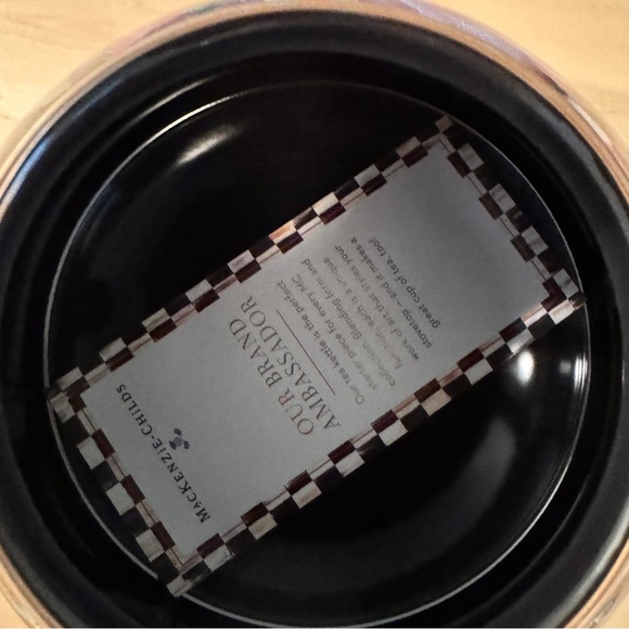 MacKenzie-Childs Flower Market 3 Quart Tea Kettle – Black - NWT - Picture 7 of 9